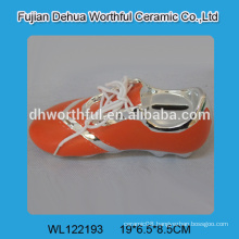 Factory direct sales ceramic shoes piggy bank,shoes piggy bank in super quality